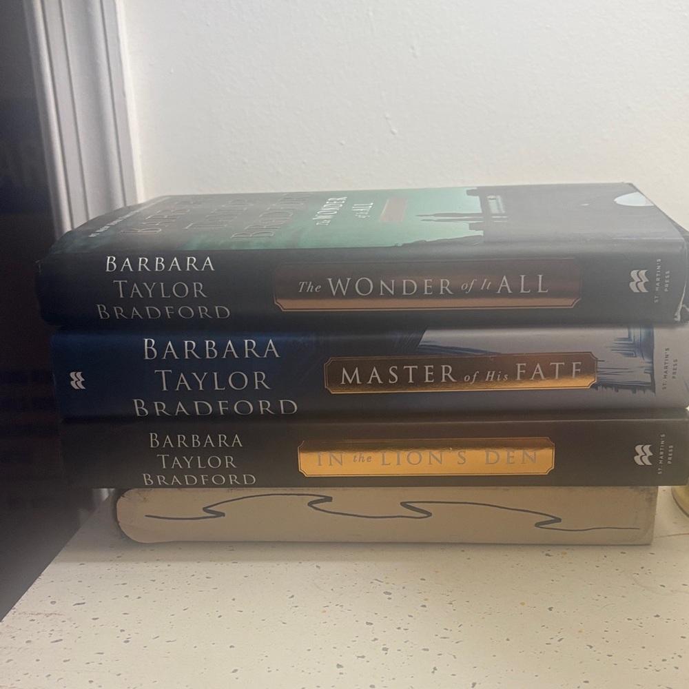 Bundle of 3 Barbara Taylor Branford Hardback Books - New